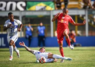 Jhon Jhon, jogador do Red Bull Bragantino. 