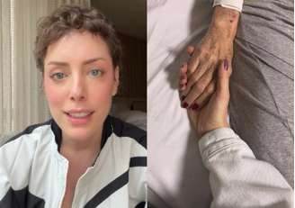 Fabiana Justus compartilha que a avó está em tratamento contra a leucemia.