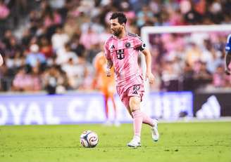 Messi em atuação pelo Inter Miami, na MLS
