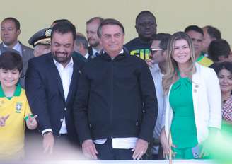 Bolsonaro participou de ato no Rio de Janeiro