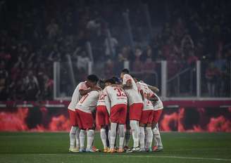 Jogadores do Red Bull Bragantino. 