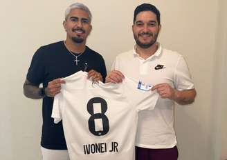 Pablo Batemarque ao lado de Ivonei 