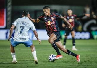 Lucas Barbosa, jogador do Red Bull Bragantino. 