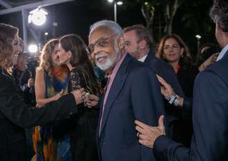 Gilberto Gil marca presença no Prêmio da Música Brasileira