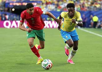Camisa 7 foi o destaque do Brasil no empate contra Marrocos — 