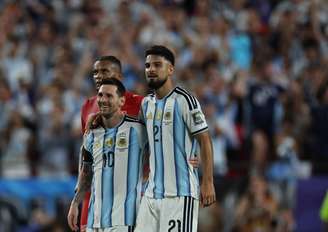 Lionel Messi e Flaco Lopez