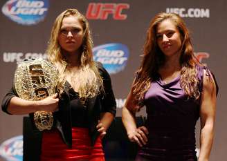 Ronda Rousey e Miesha Tate têm rivalidade pelo cinturão e pelo posto de musa do UFC