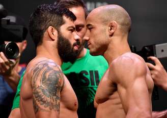Raphael Assunção e Marlon Moraes já se enfrentaram e agora desafiaram o campeão (Foto: Getty Images/UFC)