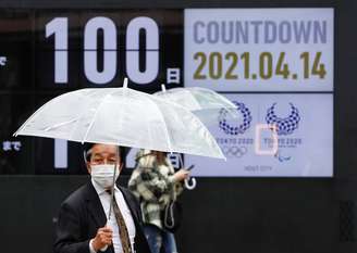 Tóquio e a contagem regressiva para Olimpíada
 14/4/2021   REUTERS/Issei Kato