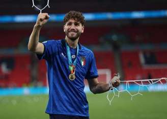 Locatelli foi um dos grandes nomes da Itália na Eurocopa entre junho e julho (Foto: CARL RECINE / POOL / AFP)