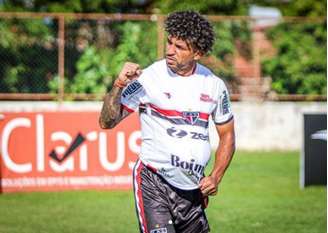 Diego Valderrama fez um dos gols do Ferroviário diante do Icasa (Foto: Divulgação/Lenilson Santos/Ferroviário)
