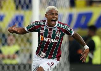  John Kennedy  fez o 2º gol do Fluminense 