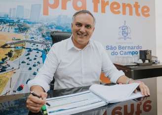 Marcelo Lima é filiado ao Podemos e foi eleito prefeito de São Bernardo do Campo em 2024