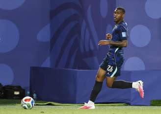 Rayan em partida do Brasil contra o Haiti
