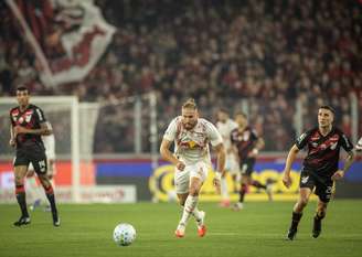 Isidro Pitta, jogador do Red Bull Bragantino. 