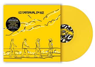 U2 anuncia vinil amarelo de "Carnaval de Luz" em parceria com a Third Man Records, de Jack White