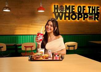 Franciny Ehlke e Burguer King lançam coleção de glosses em parceria inédita
