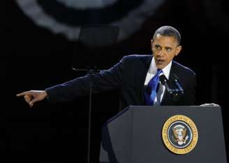 Reeleito, Barack Obama terá que lidar com uma Câmara dos Deputados controlada pelo Partido Republicano. 06/11/2012.
