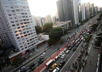 Vista da Av. Paulista em São Paulo
19/04/2020
REUTERS/Rahel Patrasso