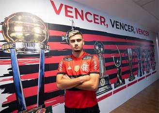 O nome de Andreas Pereira está em alta entre a torcida (Foto: Alexandre Vidal/Flamengo)