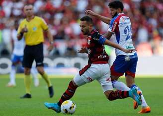 Flamengo e Fortaleza se enfrentaram no Maracanã, neste domingo, pelo Brasileirão (Foto: Gilvan de Souza/CRF)