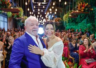 Cerimônia de casamento do ex-presidente Lula e a socióloga Rosângela Silva, em São Paulo