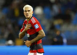 Pedro comemora gol do Flamengo