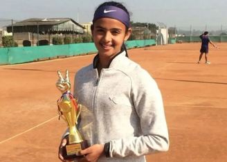 Radhika Yadav em título conquistado quando mais nova