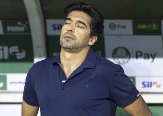 Abel Ferreira não gosta da atitude do time contra o Mirassol (Foto de Alexandre Schneider/Getty Images)