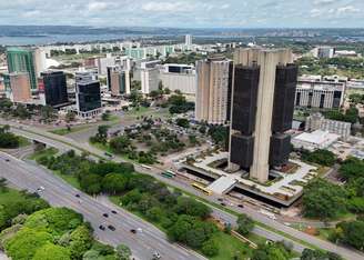 Imagem de drone da sede do Banco Central em Brasília, 26 de dezembro de 2024. REUTERS/Ueslei Marcelino