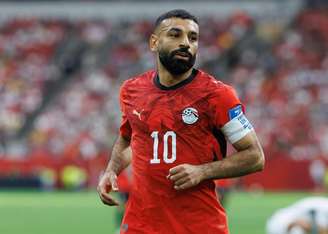 Mohamed Salah (Egito) durante jogo contra a Nova Zelândia, no dia 21.06.2026. 
