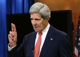 <p>John Kerry criticou nesta quinta-feira o plano do regime sírio de Bashar al-Assad de celebrar eleições em plena guerra civil</p>