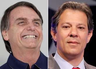  Bolsonaro e Haddad REUTERS/Ricardo Moraes/Nacho Doce