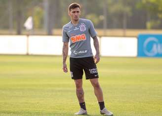 Gustavo Mosquito voltou aos treinamentos do Corinthians (Foto:Rodrigo Coca/Agência Corinthians)
