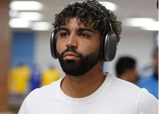 Gabigol ficou contrariado por ter sido barrado no Fla x Flu; ele entrou aos 20 minutos do segundo tempo 