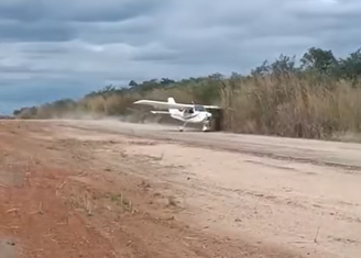 Acidente em pouso assusta tripulantes em Várzea Alegre, no Ceará