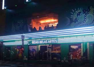 Cine Belas Artes localizado na Rua da Consolação, no centro de São Paulo