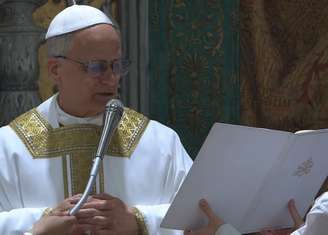 Papa Leão XIV celebra sua 1ª missa na Capela Sistina.