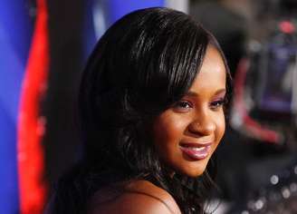 Bobbi Kristina Brown, filha da cantora falecida Whitney Houston, posa para foto durante evento em Hollywood, nos Estados Unidos. 16/08/2012