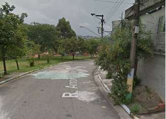 Rua Arroio da Seca, na zona norte de São Paulo, onde adolescente foi morto durante abordagem policial
