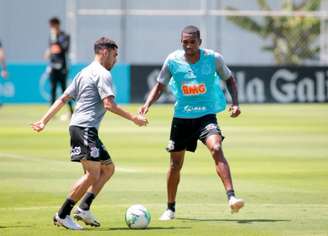 Primeiro treinamento em São Paulo do Timão após o jogo contra o Fortaleza (Rodrigo Coca)
