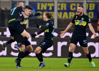 Inter de Milão lidera a Serie A com 49 pontos e busca o scudetto mais uma vez (Foto: MIGUEL MEDINA / AFP)