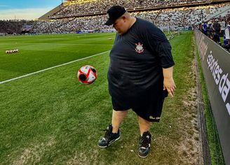 Gordão da XJ celebra perda de 75 kg: 'Minha vida está mudando'