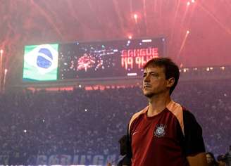 Diniz elogia Corinthians no clássico: ‘Foi heroico. Teve capacidade de lutar por cada bola’.