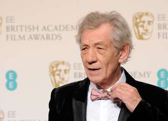 Ator britânico de 73 anos na edição de 2013 dos prêmios Bafta, em fevereiro