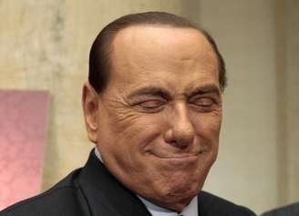 <p>Ex-premiê da Itália Silvio Berlusconi durante o lançamento do livro "Sale, Zucchero e Caffe" (Sal, Açucar e Café), do jornalista Bruno Vespa, em Roma</p>