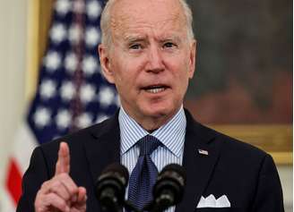Biden faz discurso na Casa Branca
 4/5/2021   REUTERS/Jonathan Ernst