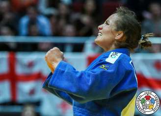 Maria Portela disputa as oitavas de final contra a espanhola Maria Bernabeu (Divulgação/IJF)