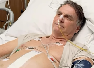 Bolsonaro segue internado na UTI nesta segunda-feira, 21