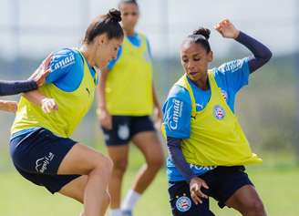 Treino do Bahia Feminino no CT Evaristo de Macedo  –